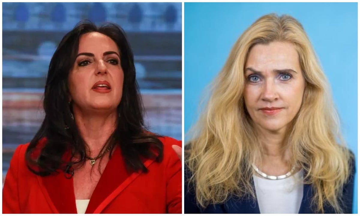 Marian Schuegraf y María Fernanda Cabal