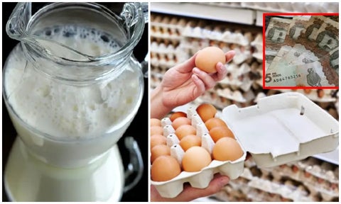 Supermercados donde venden huevos y leche más baratos