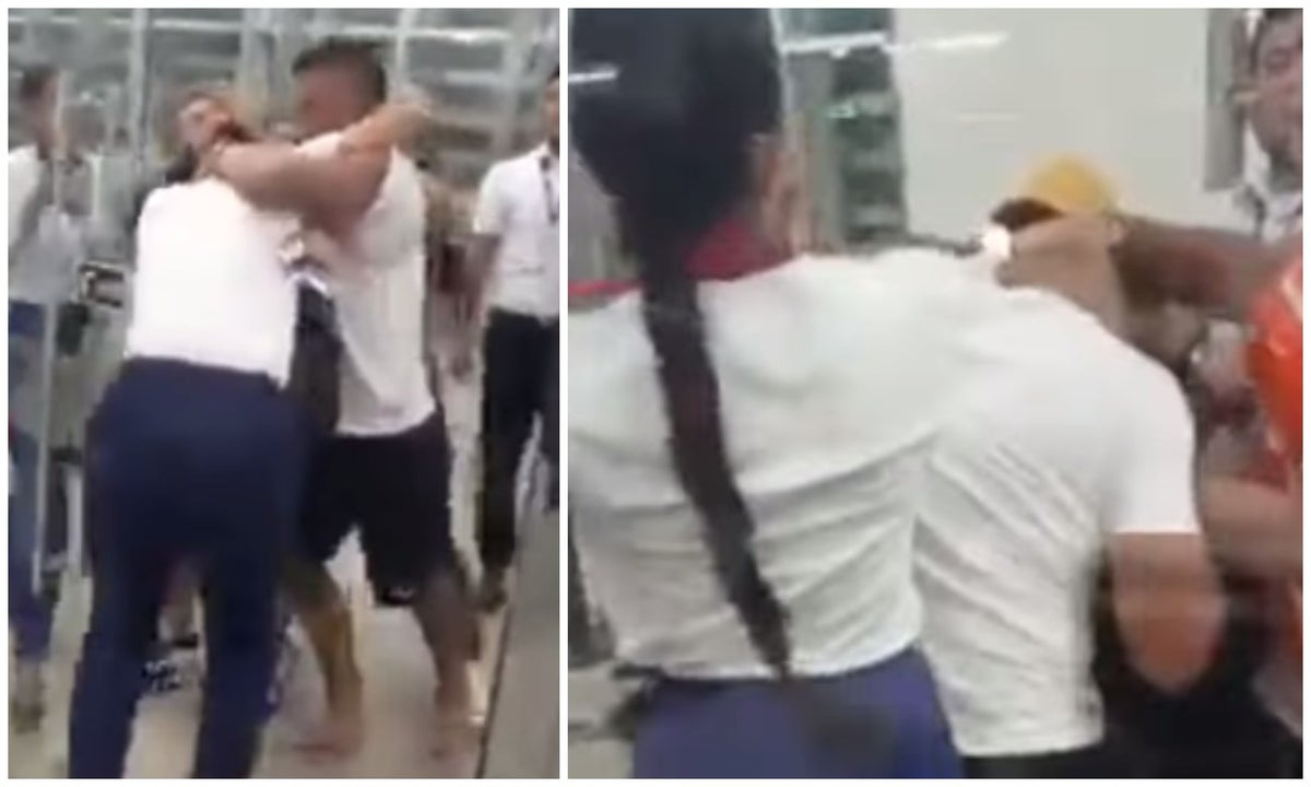 Pasajero, al parecer borracho, golpeó a trabajador de aerolínea porque le pidió documentos