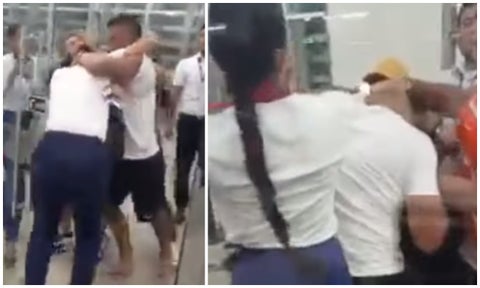 Pasajero, al parecer borracho, golpeó a trabajador de aerolínea porque le pidió documentos