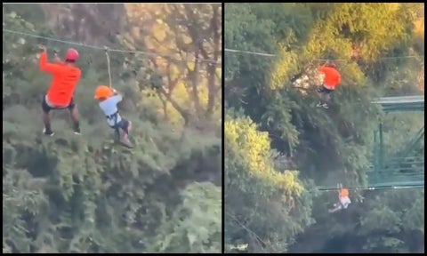Niño de 6 años cayó de una tirolesa que se rompió