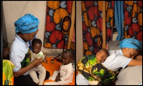 Tusayiwe Mkhondya, una joven de tan solo 23 años, con 34 hijos
