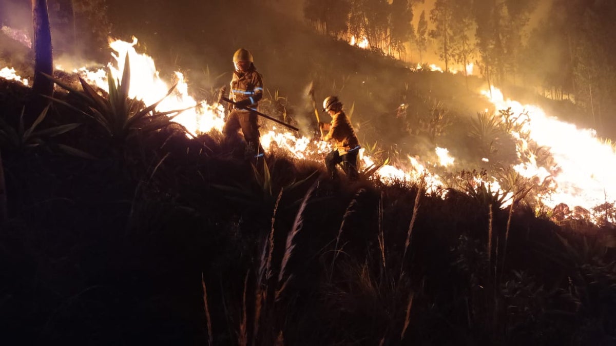 Incendio Mosquera