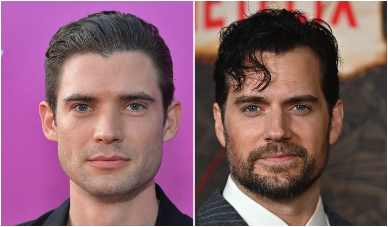 David Corenswet y Henry Cavill