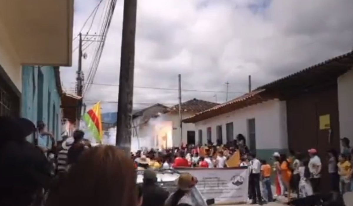 Desfile en Santander terminó en tragedia