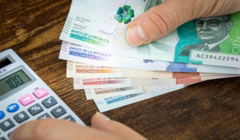 Dinero colombiano, billetes