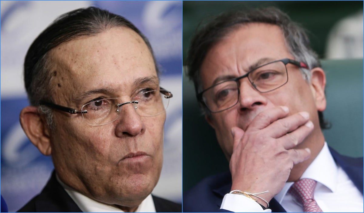 Efraín Cepeda y Gustavo Petro