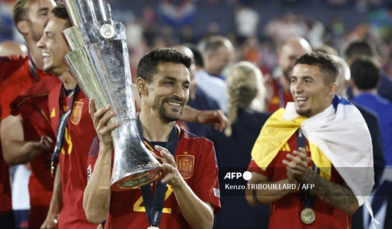 España celebra el título de la UEFA Nations League