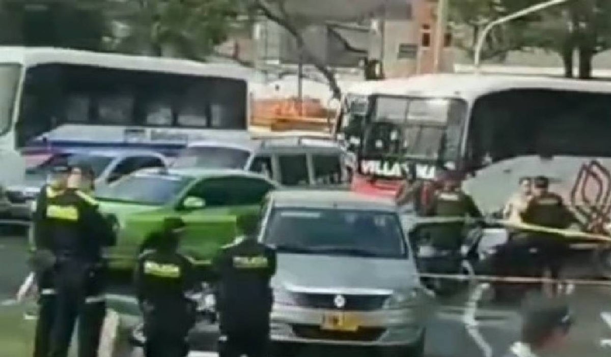 Caso de fleteo en Medellín