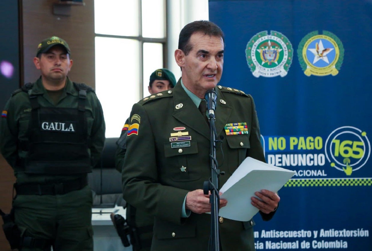 Director de la Policía, general William Salamanca.