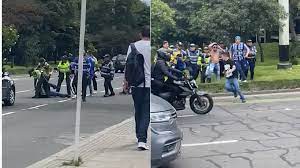 Hinchas colombianos