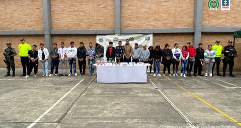 Captura de 21 integrantes del Tren de Aragua