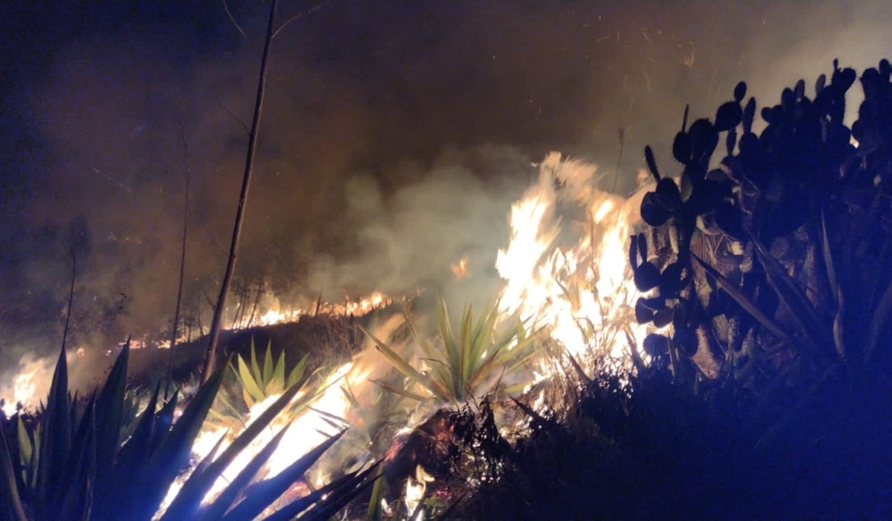 Incendio en Mosquera