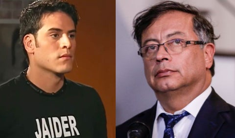 Jaider Villa y Gustavo Petro