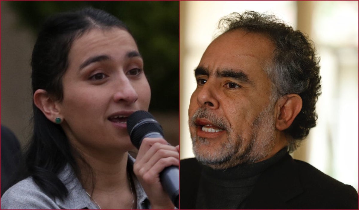 Laura Sarabia y Armando Benedetti