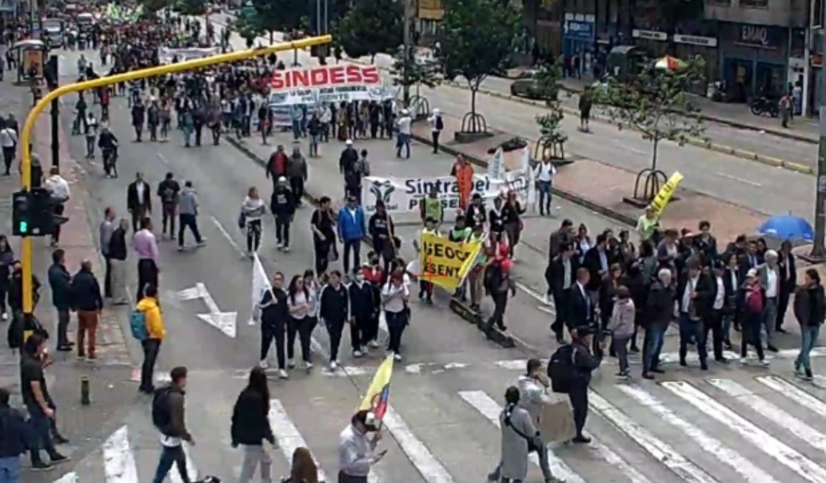 Manifestaciones Bogotá