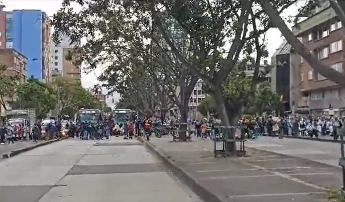 Manifestaciones en Bogotá
