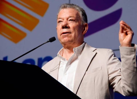 Juan Manuel Santos en Asobancaria