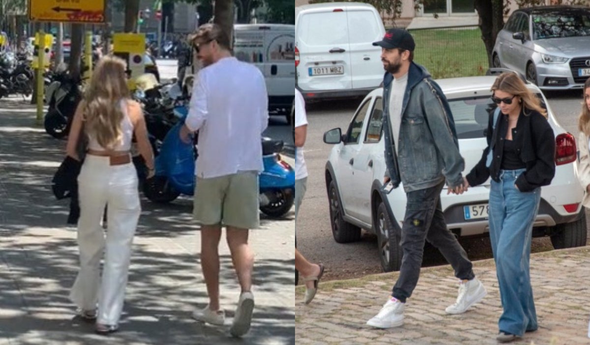 Piqué y Clara Chía