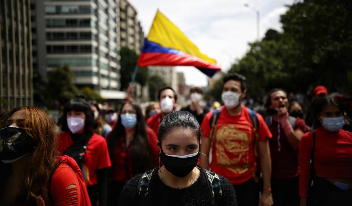 Protestas en Colombia