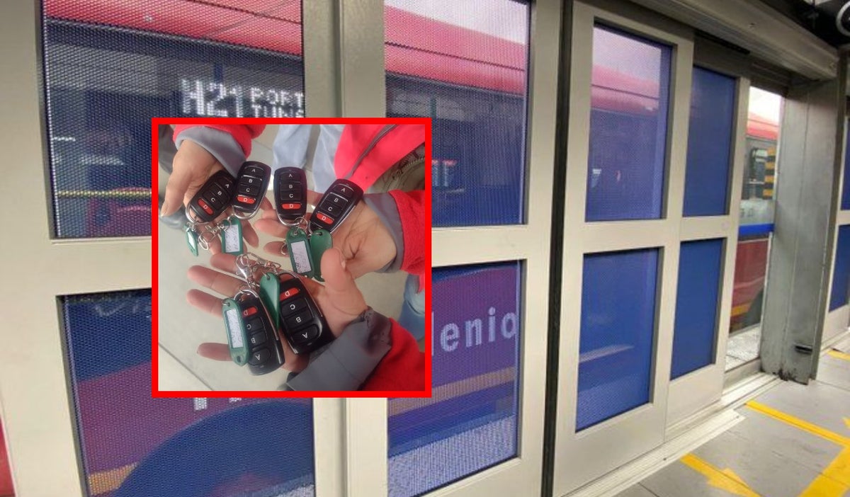Puertas anticolados de Transmilenio