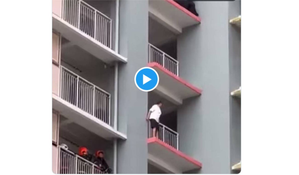 Rescatistas salvan a mujer de fatal decisión VIDEO
