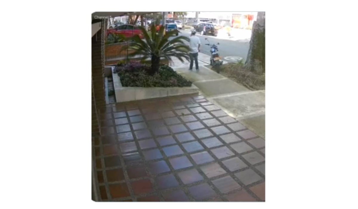 Robo de motos: ladrón se lleva vehículo en siete segundos