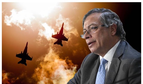 Saab, compañía de aviones de combate y su queja a Petro