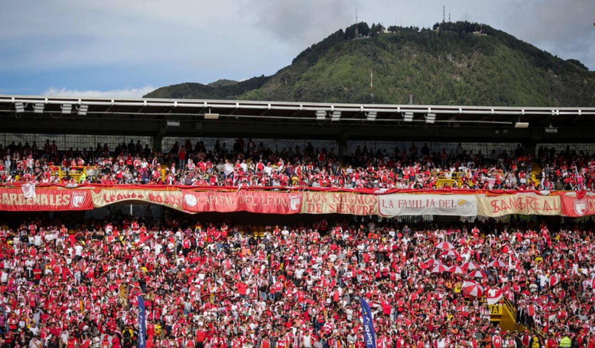 Hinchas de Independiente Santa Fe