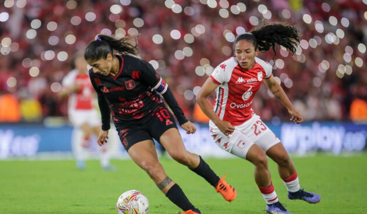Santa Fe y América de Cali en la Liga Femenina