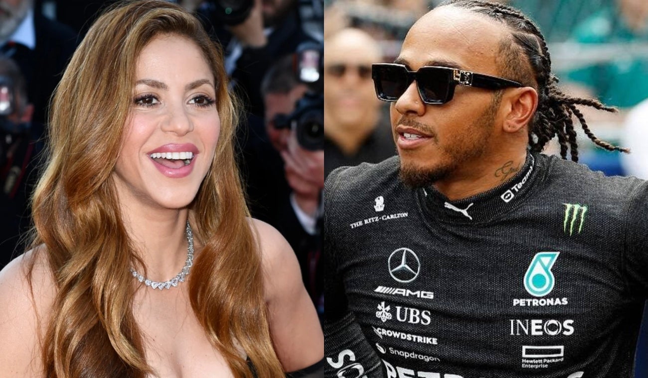 Shakira y Lewis Hamilton sí estarían en una relación