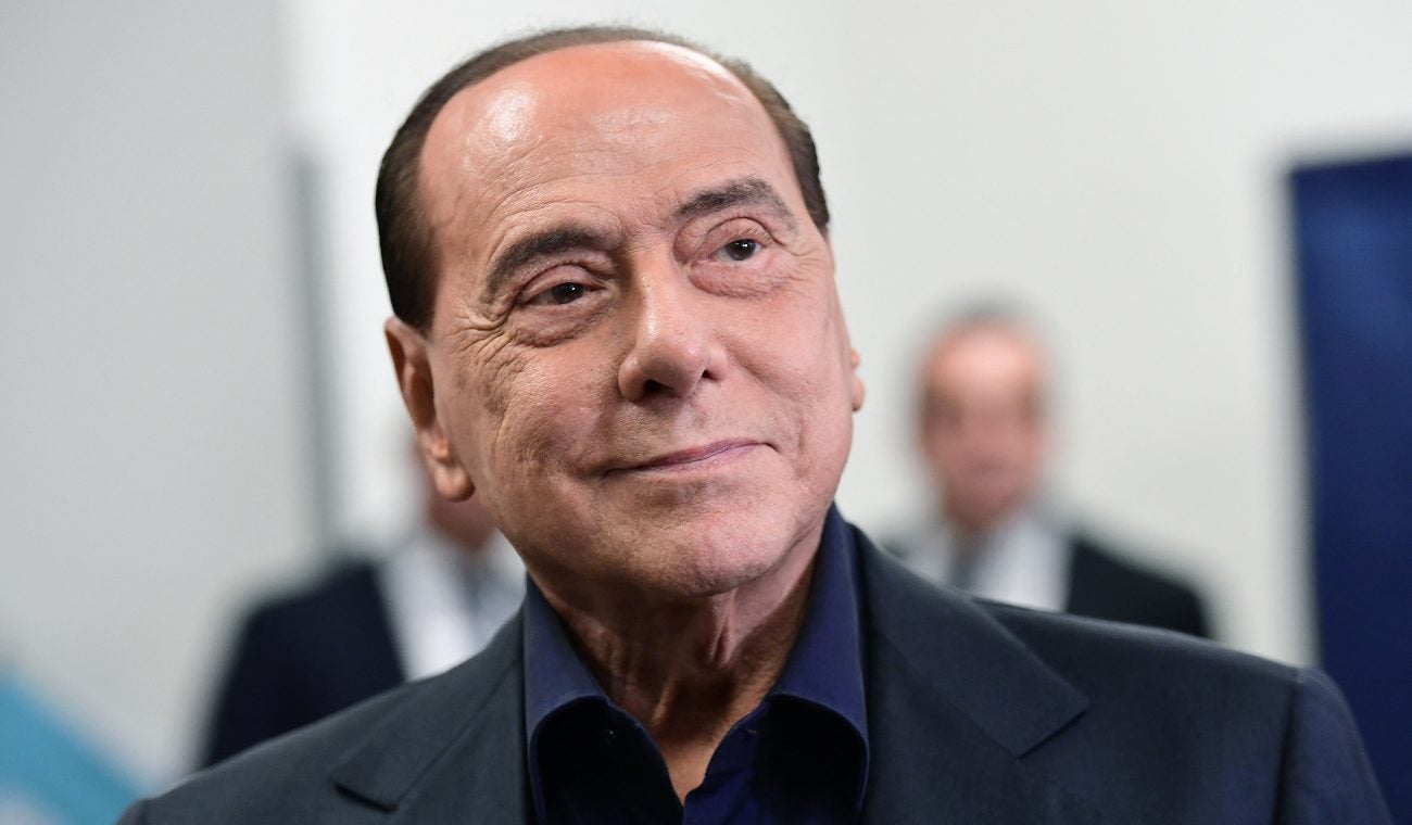 Silvio Berlusconi, exprimer ministro de Italia