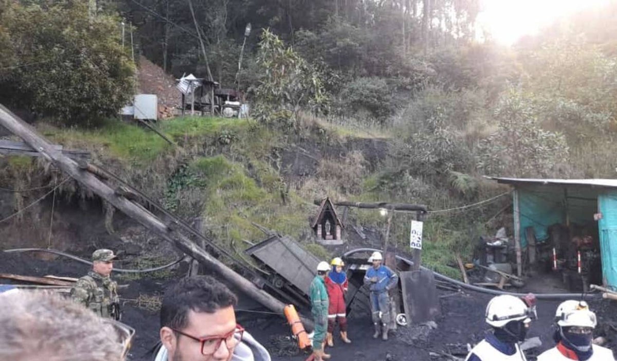 Socavón en mina de Zipaquirá