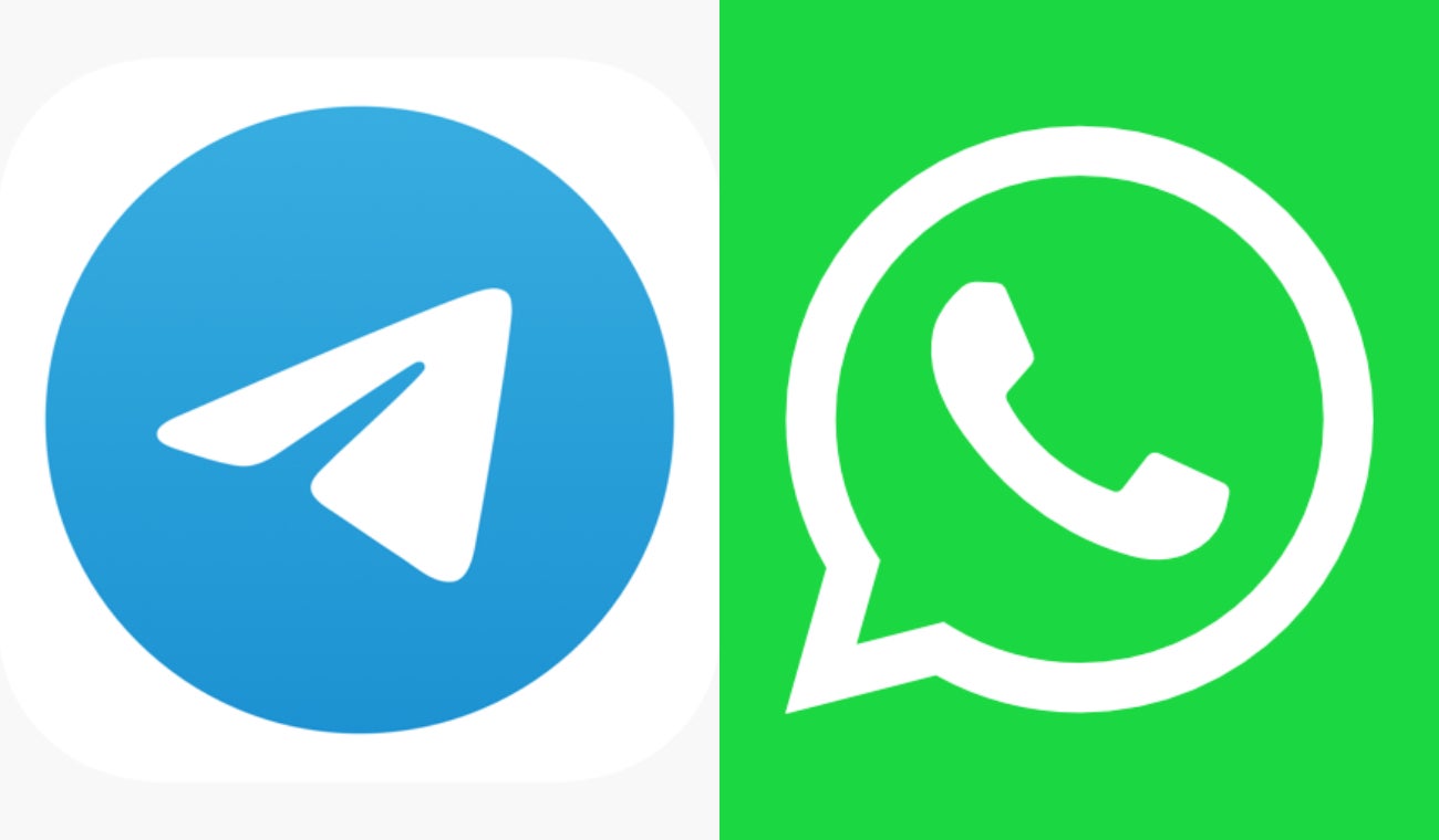Telegram y WhatsApp