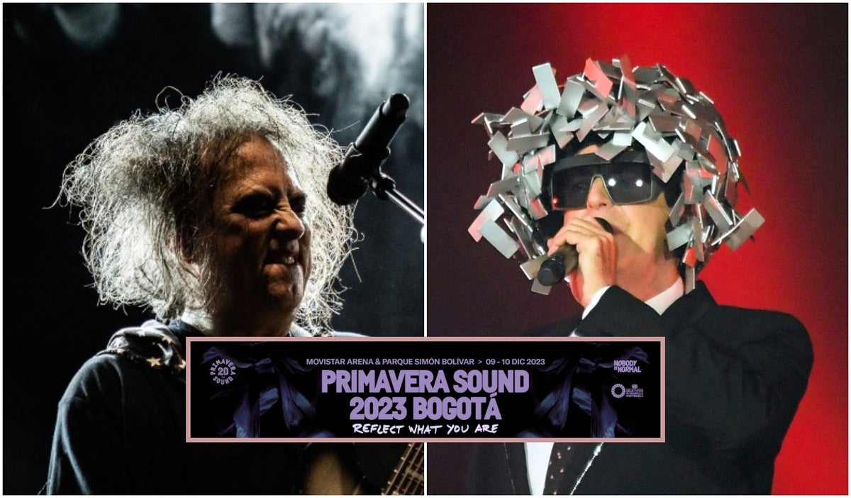 The Cure y Pet Shop Boys en el Primavera Sound Bogotá 2023