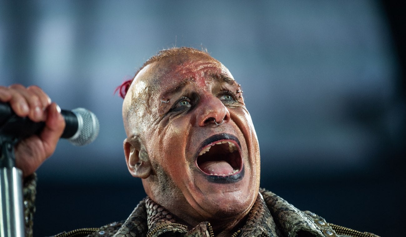 Till Lindemann, cantante de Rammstein