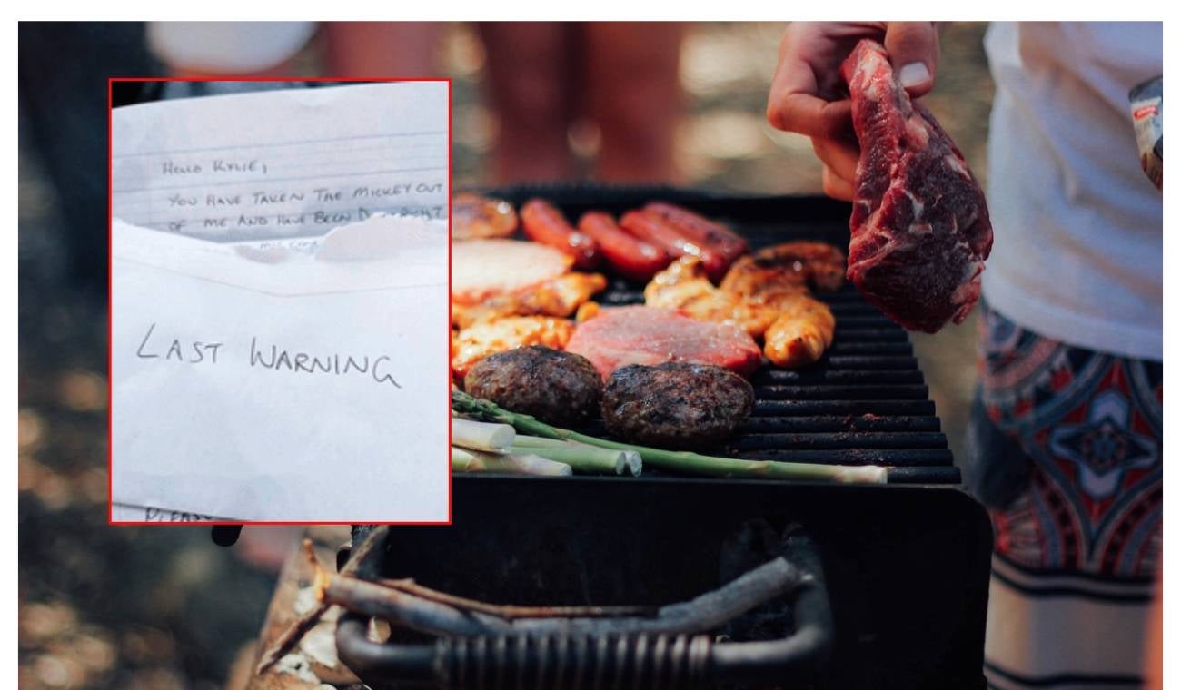 Veganos denuncian a vecino por asados: enferma olor a carne