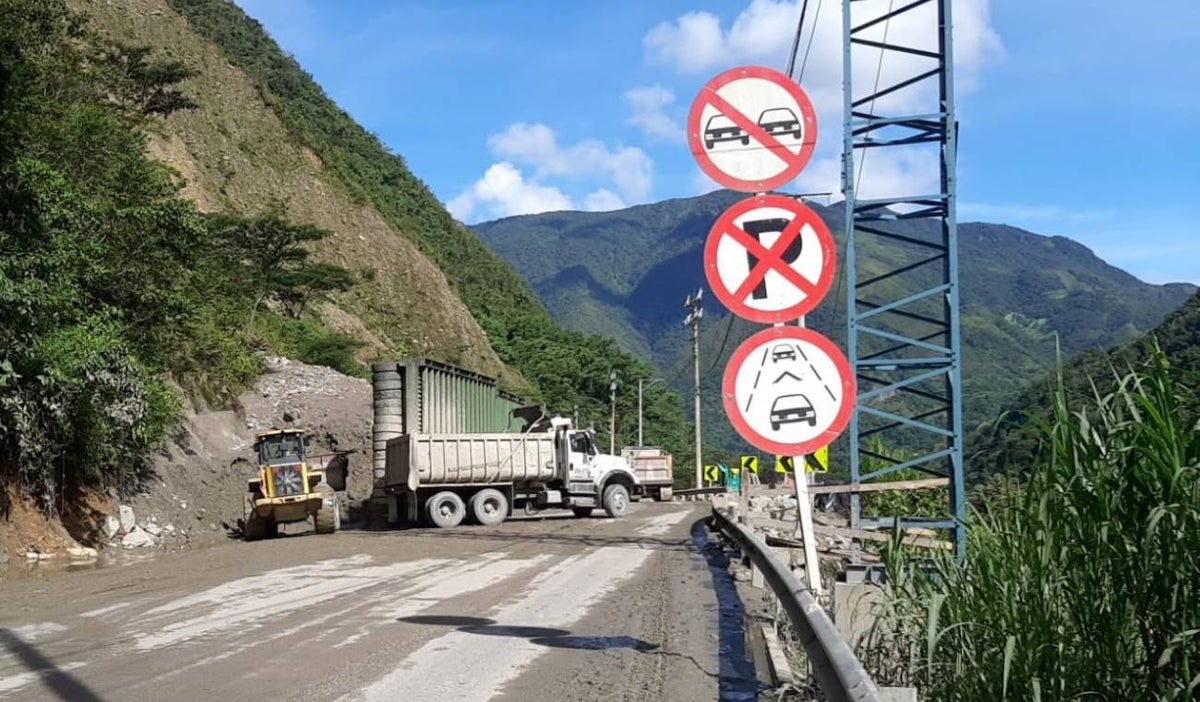 Vía Bogotá-Villavicencio