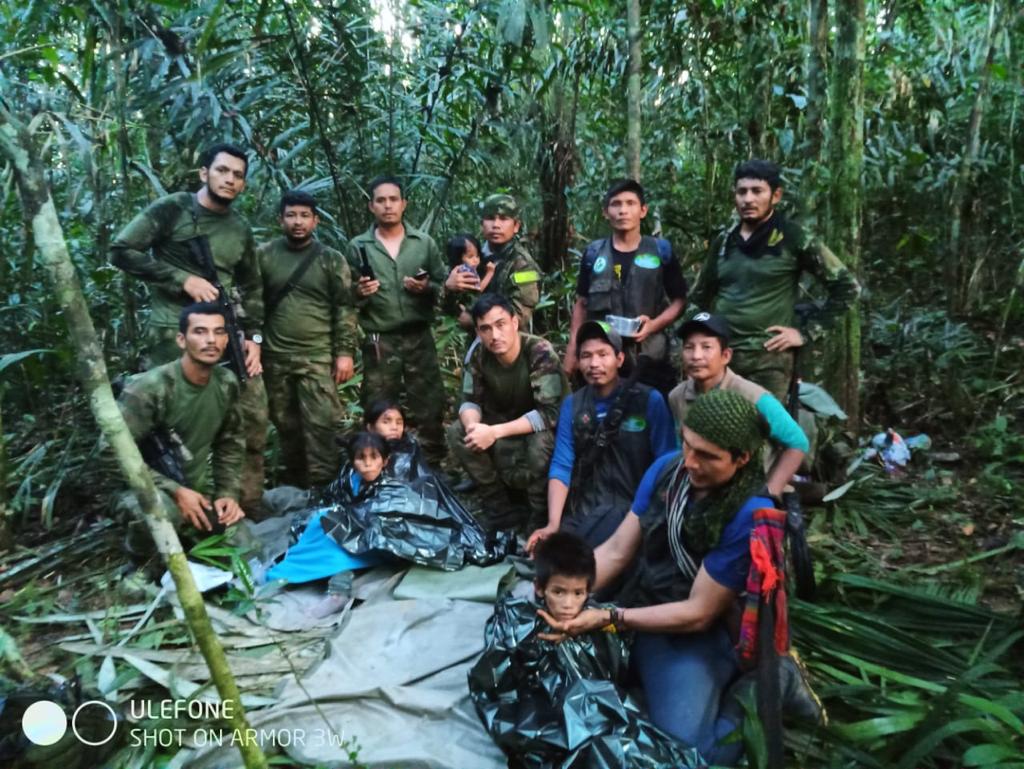 Aparecieron niños perdidos en Guaviare