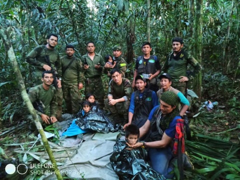 Aparecieron niños perdidos en Guaviare