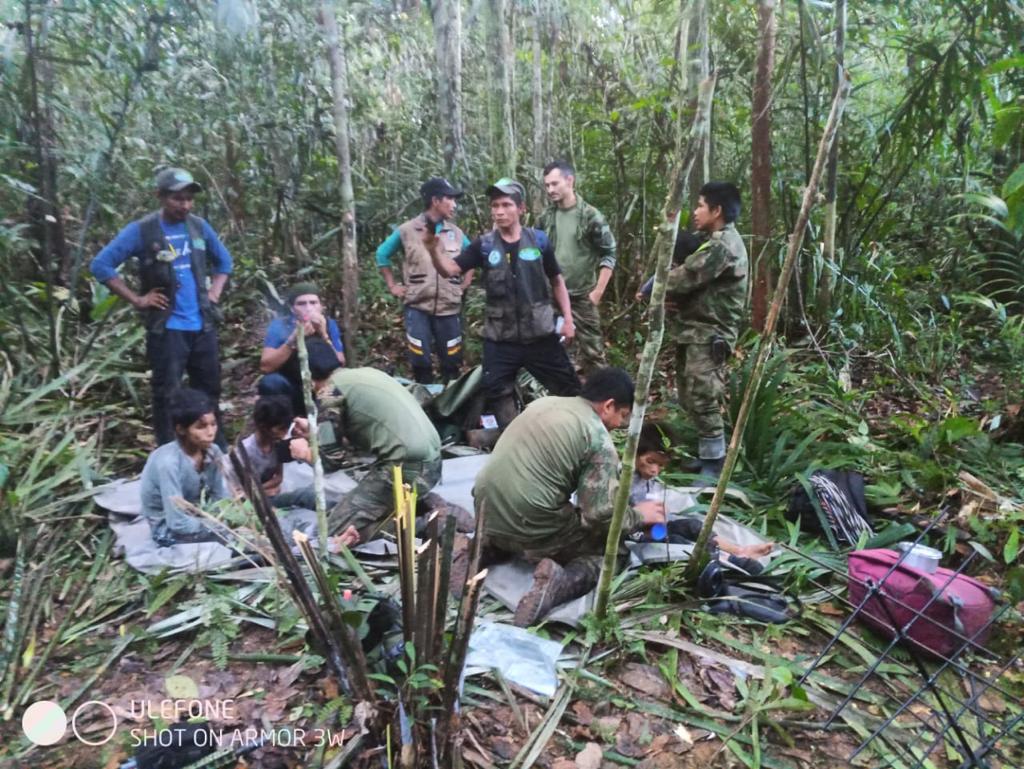 Aparecieron niños perdidos en Guaviare