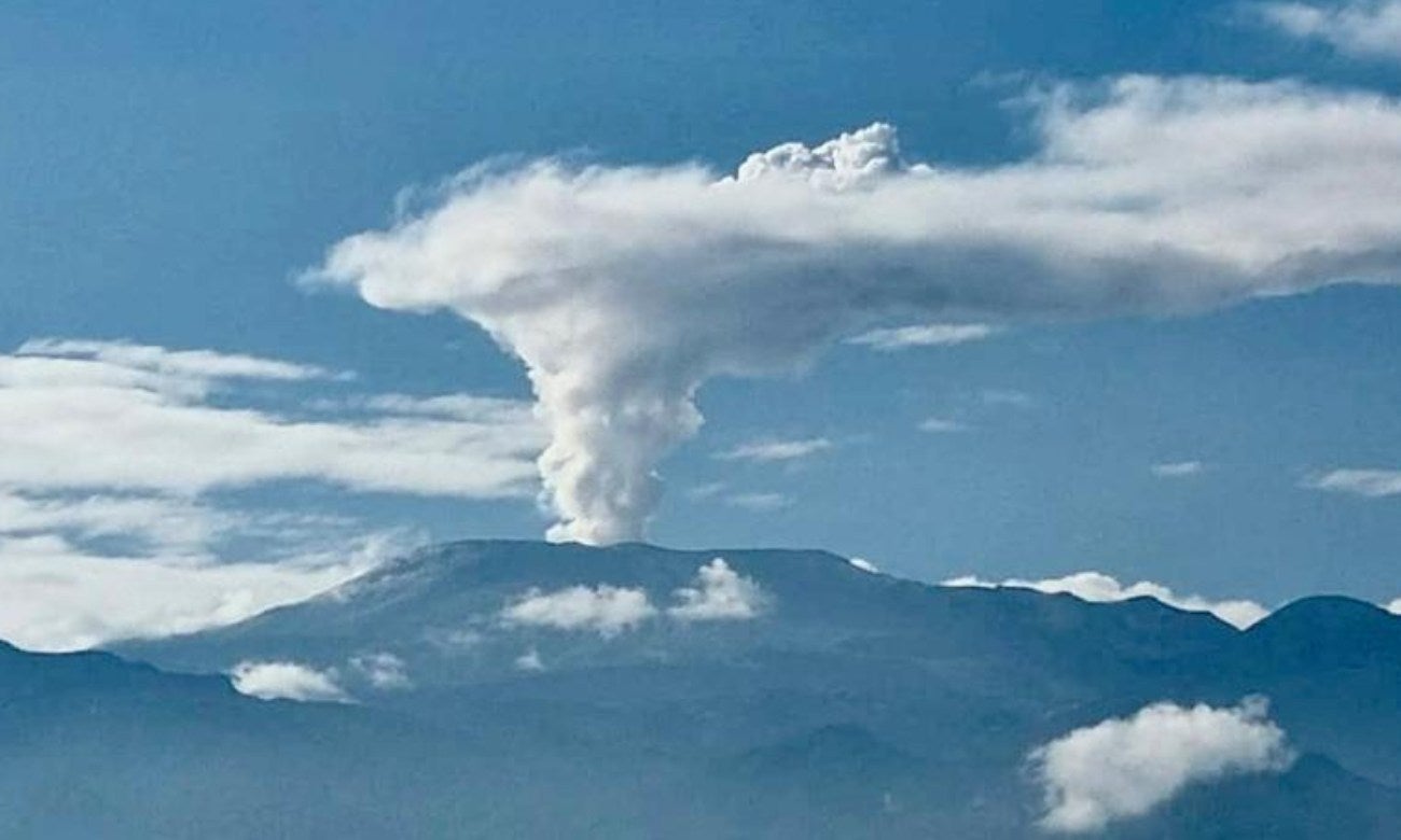 Volcán Nevado del Ruíz aún es inestable y podría hacer erupción