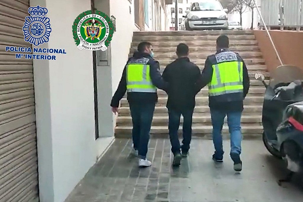 Operación entre las policías de España y de Colombia - referencial.