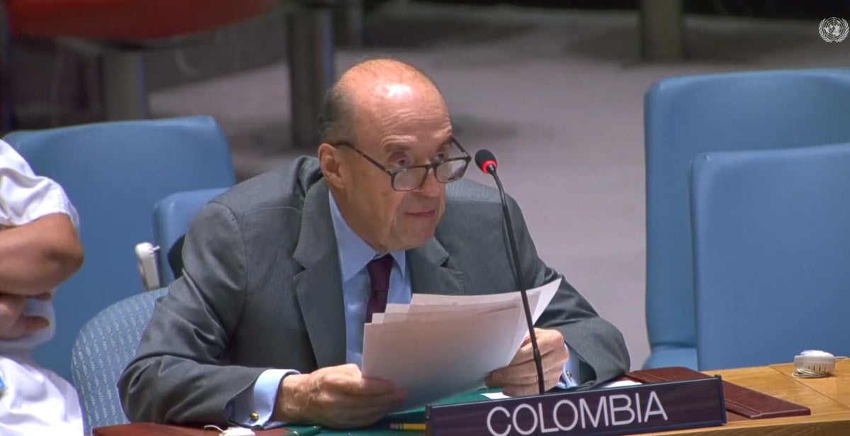 Canciller Álvaro Leyva