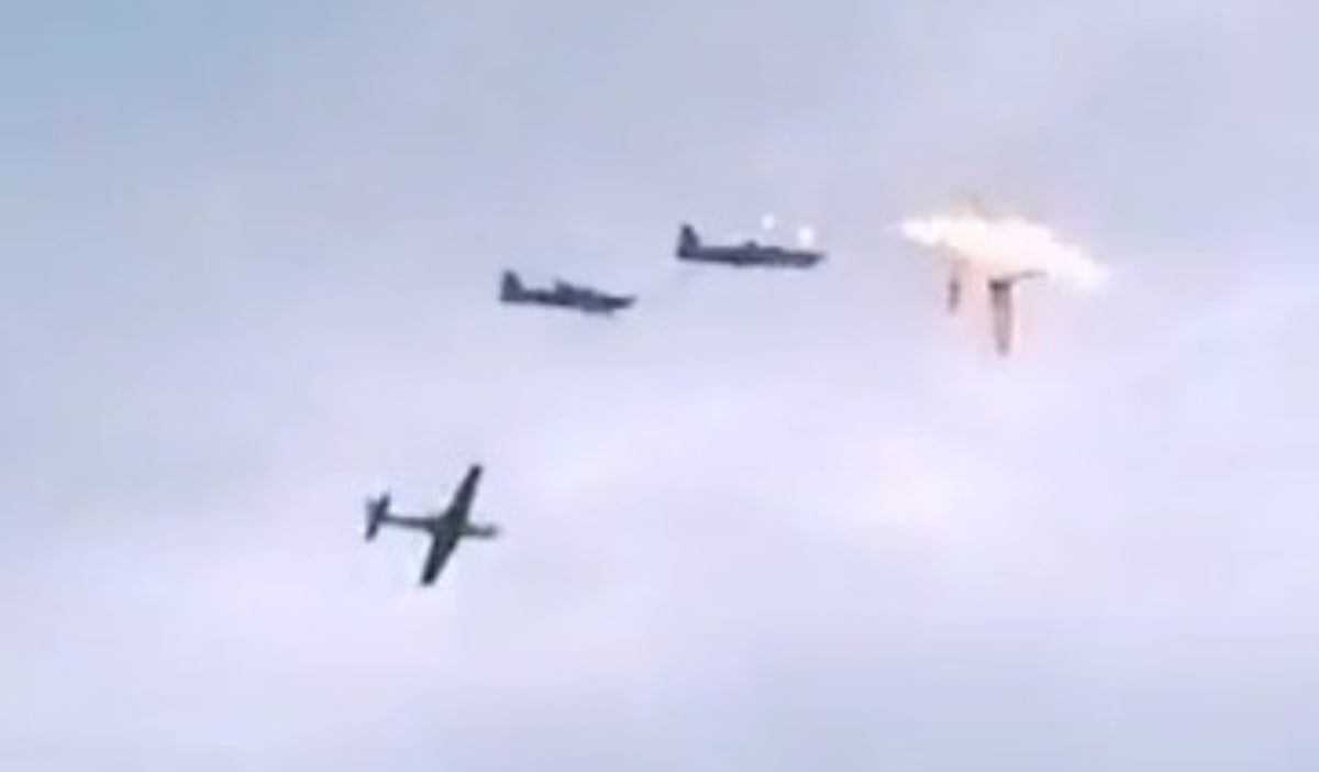 Accidente de aviones de la FAC