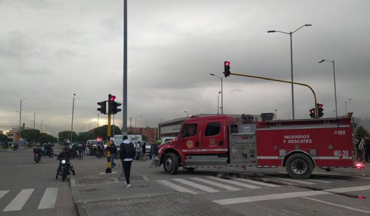 Accidente en Bogotá