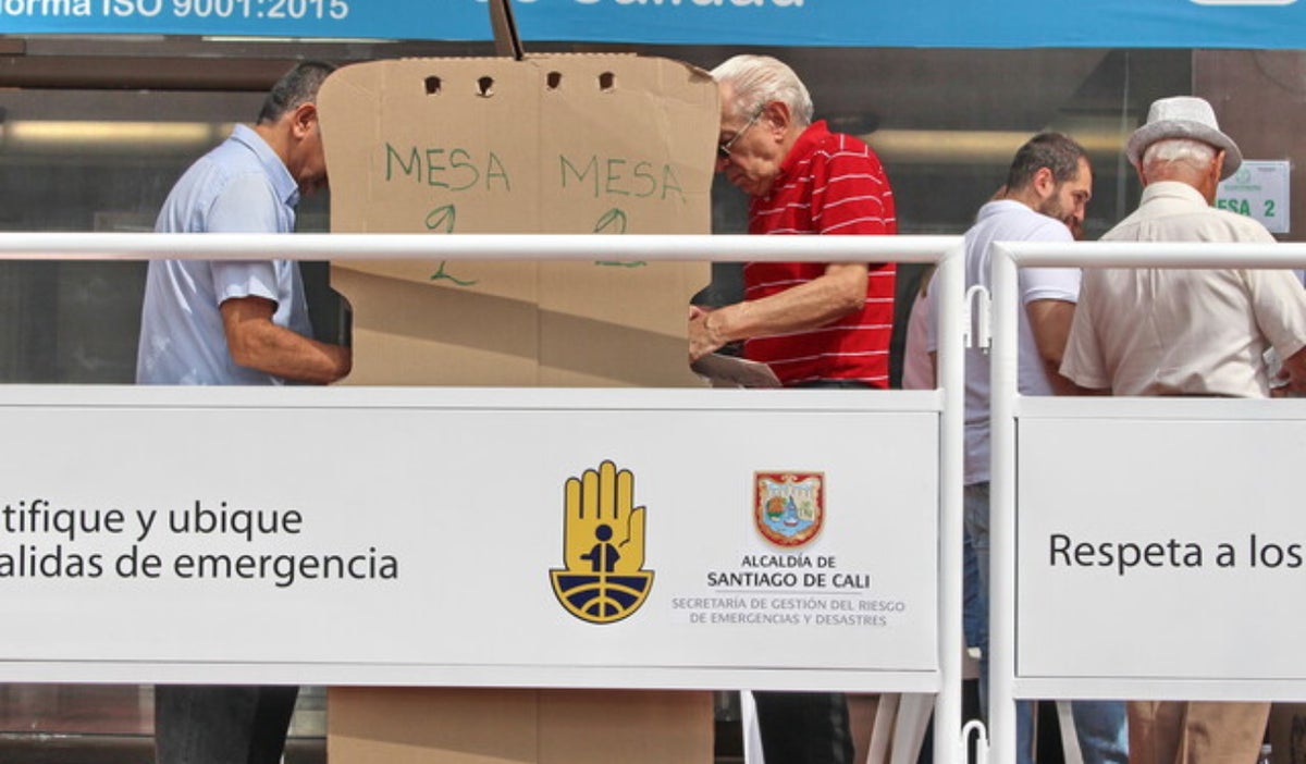 Votaciones por la Alcaldía de Cali