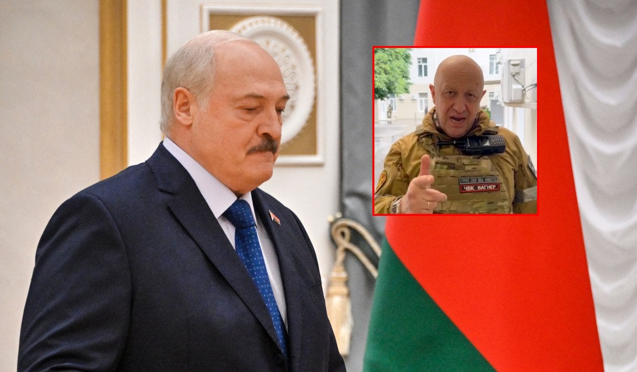 Alexander Lukashenko, presidente de Bielorrusia, dice que el jefe del grupo Wagner está en Rusia