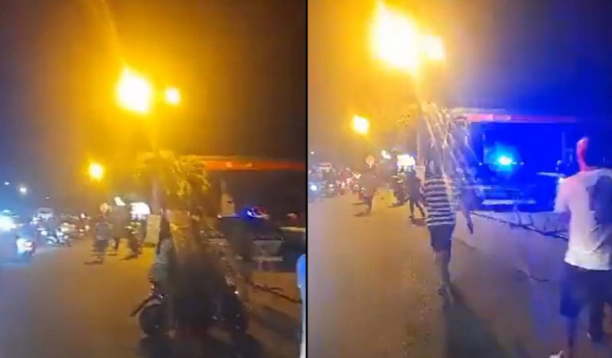 Atentado terrorista en estación de gasolina en Jamundí