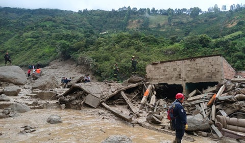 Avalancha en Quetame